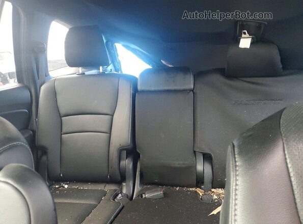5FNYF8H56PB039946 2023 HONDA PASSPORT Black Widok tylnych siedzeń