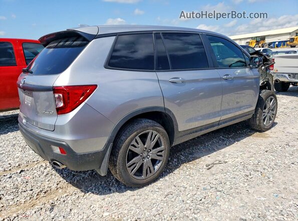5FNYF8H57MB032449 2021 HONDA PASSPORT Серебряный Задняя правая четверть