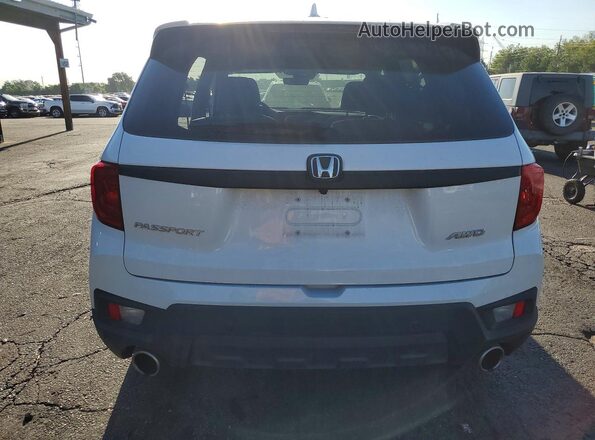 5FNYF8H57PB033606 2023 HONDA PASSPORT White Vista trasera