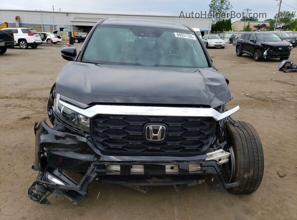 5FNYF8H58PB043111 2023 HONDA PASSPORT Black Widok z przodu