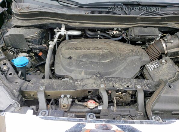 5FNYF8H58PB043111 2023 HONDA PASSPORT Black Widok komory silnika