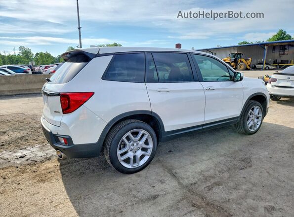 5FNYF8H59RB008693 2024 HONDA PASSPORT White უკანა მარჯვენა