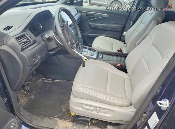 5FNYF8H5XPB043532 2023 HONDA PASSPORT Синий Вид салона спереди
