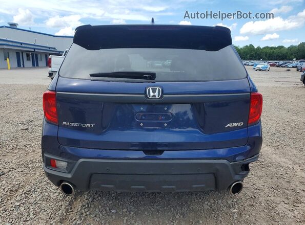 5FNYF8H5XPB043532 2023 HONDA PASSPORT Синий Вид сзади