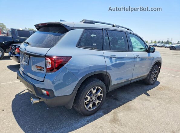 5FNYF8H61PB002957 2023 HONDA PASSPORT Gray Tył prawy