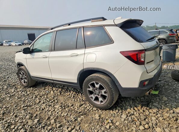 5FNYF8H62NB007808 2022 HONDA PASSPORT White Trasero izquierdo