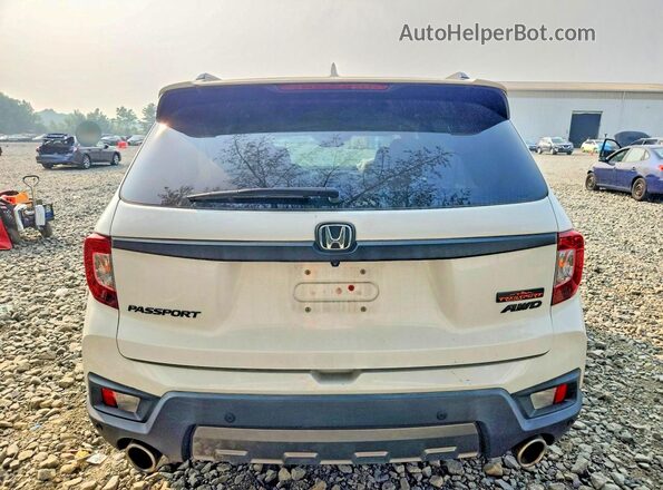 5FNYF8H62NB007808 2022 HONDA PASSPORT White Vista trasera