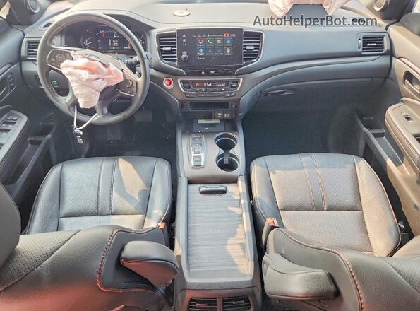 5FNYF8H62NB007808 2022 HONDA PASSPORT White Vista del salpicadero