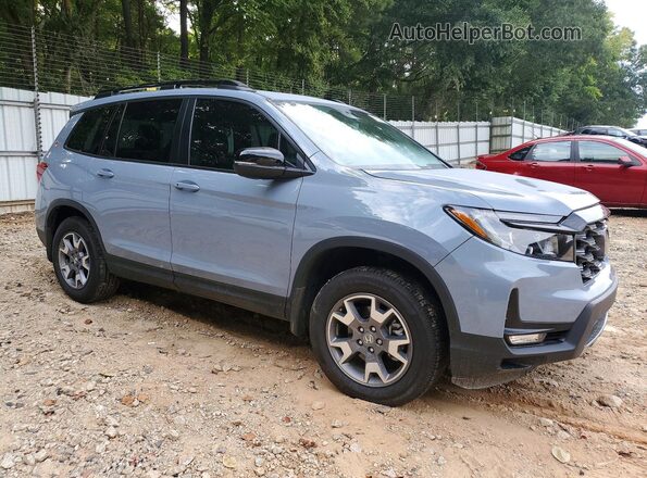 5FNYF8H62NB024771 2022 HONDA PASSPORT Blue Delantero derecho