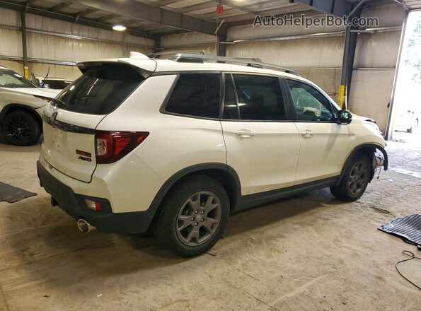 5FNYF8H63RB018922 2024 HONDA PASSPORT White Tył prawy