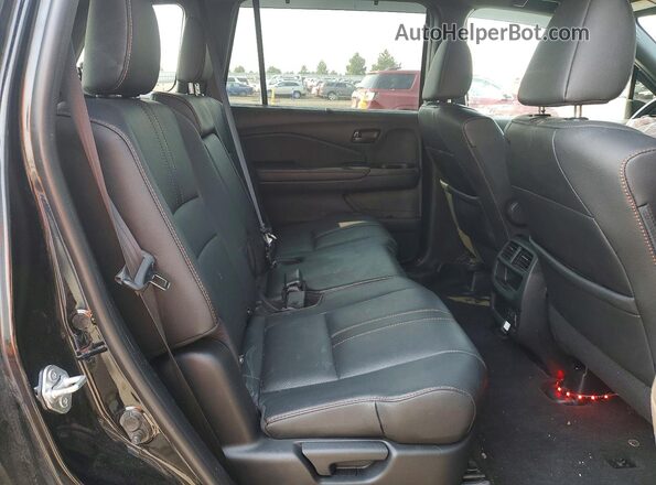 5FNYF8H65NB014008 2022 HONDA PASSPORT Black Вид задньої частини салону