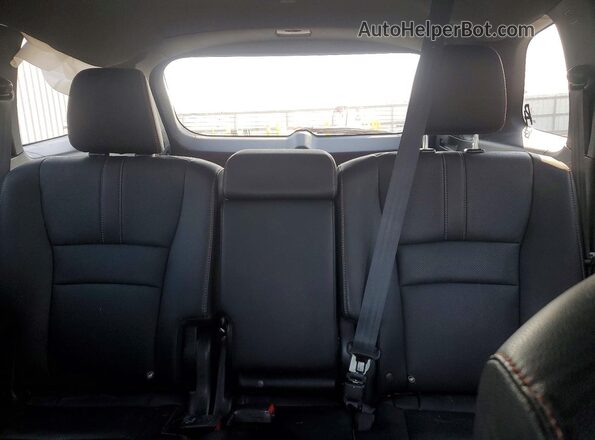 5FNYF8H65NB014008 2022 HONDA PASSPORT Black Вид задніх сидінь