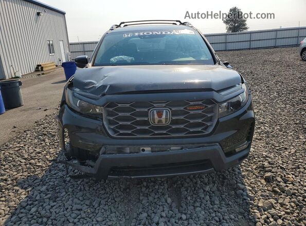 5FNYF8H65NB014008 2022 HONDA PASSPORT Black Вид спереду