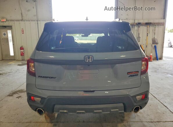 5FNYF8H66NB024725 2022 HONDA PASSPORT Blue Вид ззаду