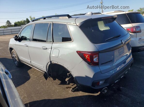 5FNYF8H66NB024725 2022 HONDA PASSPORT Blue Задня ліва чверть
