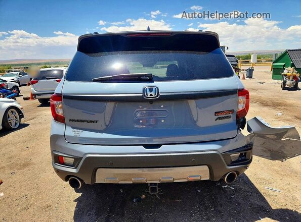 5FNYF8H69PB034278 2023 HONDA PASSPORT Gray Widok z tyłu