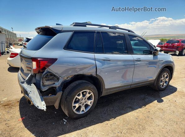 5FNYF8H69PB034278 2023 HONDA PASSPORT Gray Tył prawy
