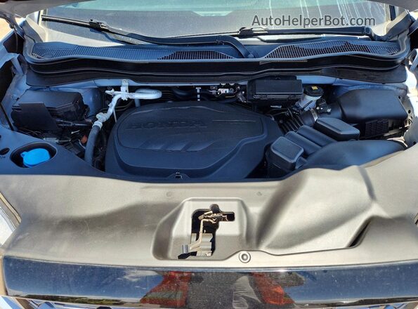 5FNYF8H69PB034278 2023 HONDA PASSPORT Gray Widok komory silnika