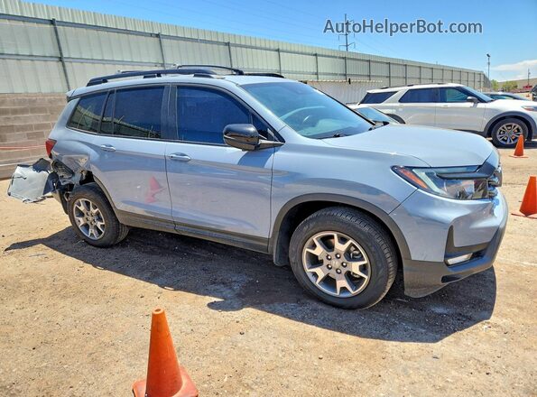 5FNYF8H69PB034278 2023 HONDA PASSPORT Gray Przód prawy