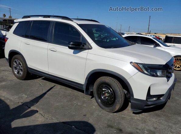 5FNYF8H6XNB024792 2022 HONDA PASSPORT White Передня права чверть