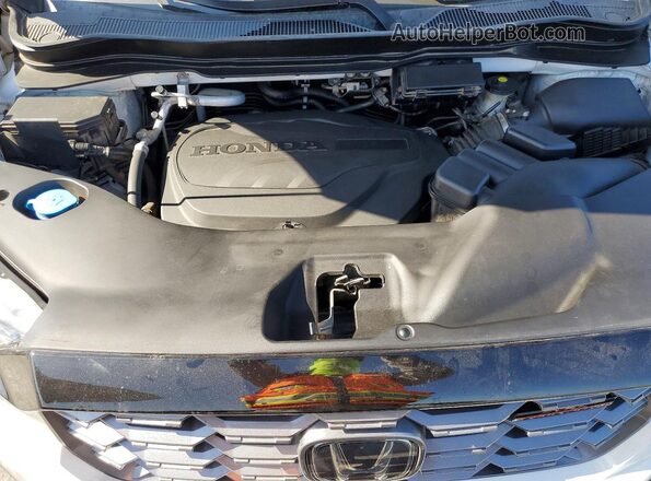 5FNYF8H6XNB024792 2022 HONDA PASSPORT White Вид підкапотного простору