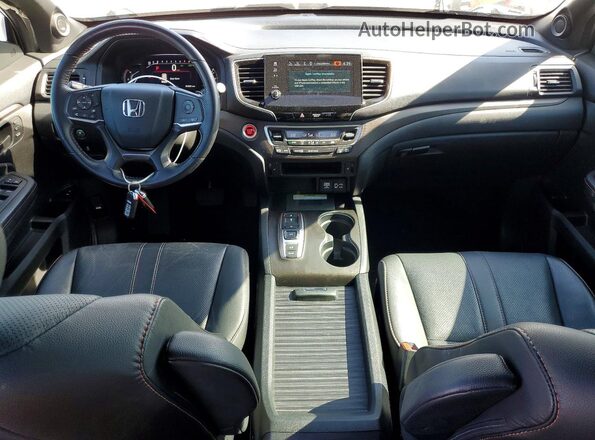 5FNYF8H6XNB024792 2022 HONDA PASSPORT White Вид панелі приладів