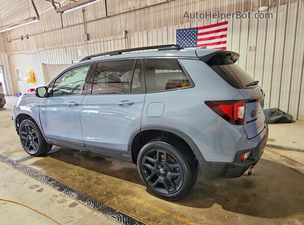 5FNYF8H80RB000332 2024 HONDA PASSPORT Blue Tył lewy