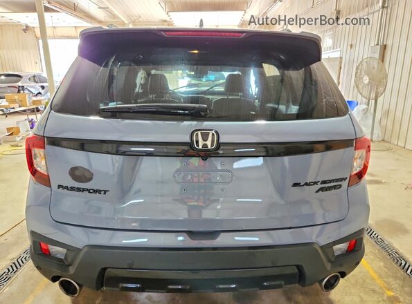 5FNYF8H80RB000332 2024 HONDA PASSPORT Blue Widok z tyłu