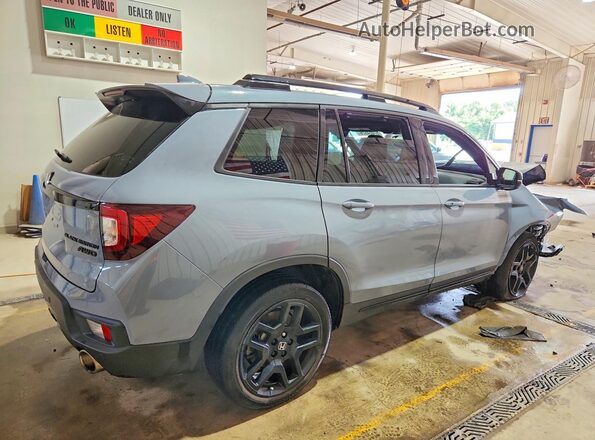 5FNYF8H80RB000332 2024 HONDA PASSPORT Blue Tył prawy