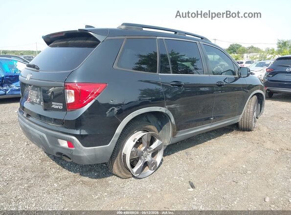 5FNYF8H91KB009345 2019 HONDA PASSPORT Black Rear right