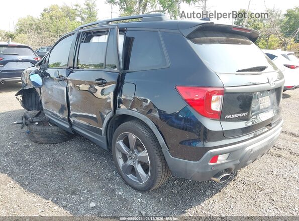 5FNYF8H91KB009345 2019 HONDA PASSPORT Black Rear left
