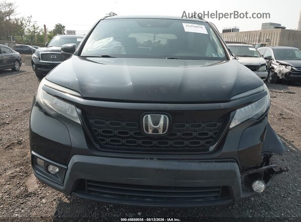 5FNYF8H91KB009345 2019 HONDA PASSPORT Black Dashboard view