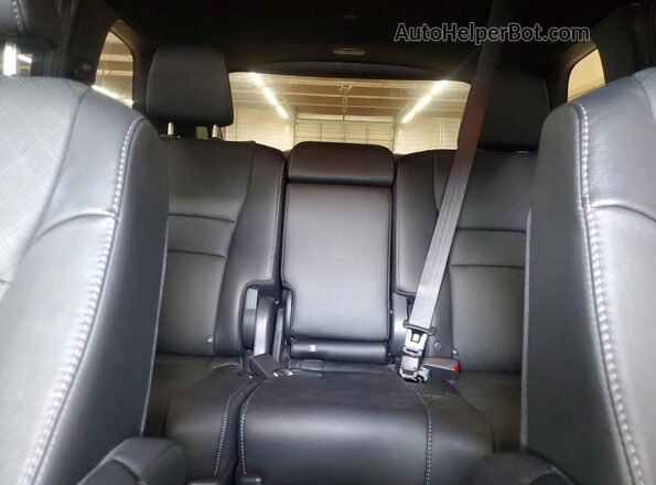 5FNYF8H91MB017383 2021 HONDA PASSPORT Black Rear seats view