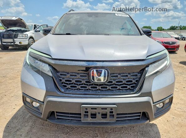 5FNYF8H93KB006222 2019 HONDA PASSPORT Silver Widok z przodu