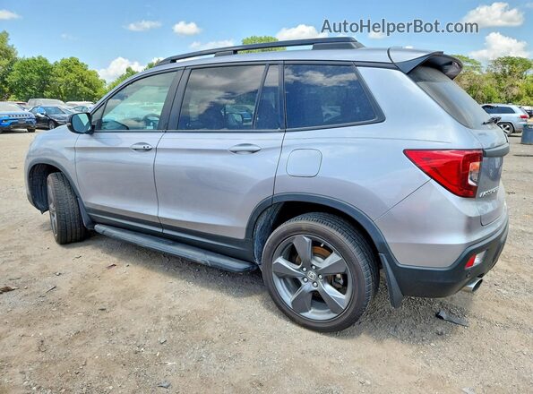 5FNYF8H93KB006222 2019 HONDA PASSPORT Silver Tył lewy
