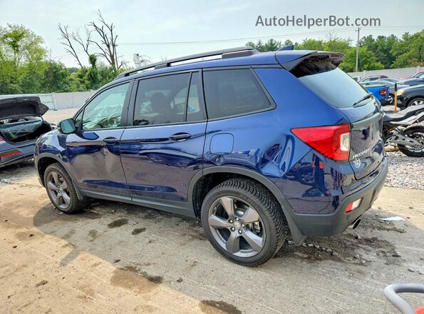 5FNYF8H93MB015165 2021 HONDA PASSPORT Blue Задня ліва чверть