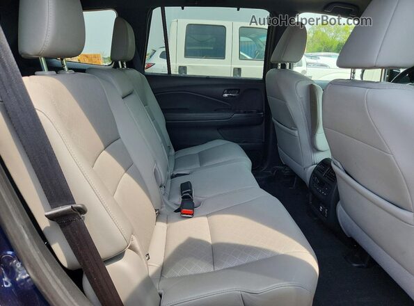 5FNYF8H93MB015165 2021 HONDA PASSPORT Blue Вид задньої частини салону