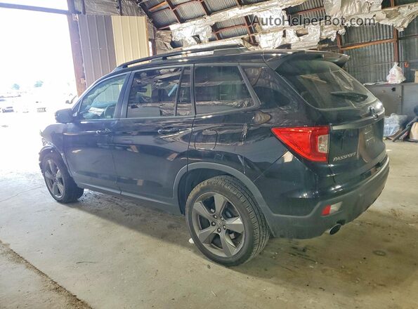 5FNYF8H97KB027302 2019 HONDA PASSPORT Black Rear left