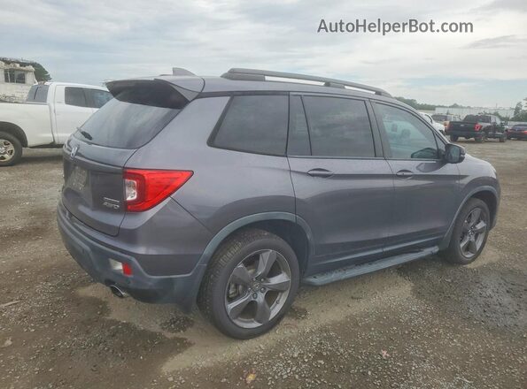 5FNYF8H98KB008516 2019 HONDA PASSPORT Серый Задняя правая четверть