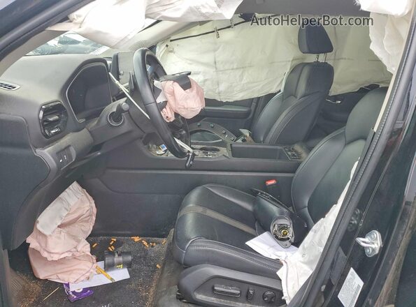 5FNYG1H40RB030402 2024 HONDA PILOT Black Widok wnętrza z przodu