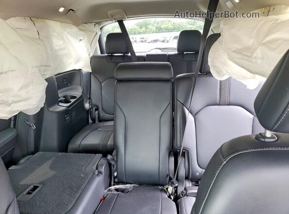 5FNYG1H40RB030402 2024 HONDA PILOT Black Widok tylnych siedzeń