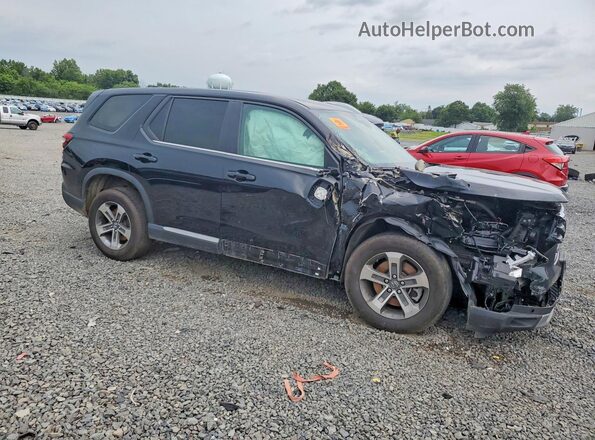 5FNYG1H40RB030402 2024 HONDA PILOT Black Przód prawy