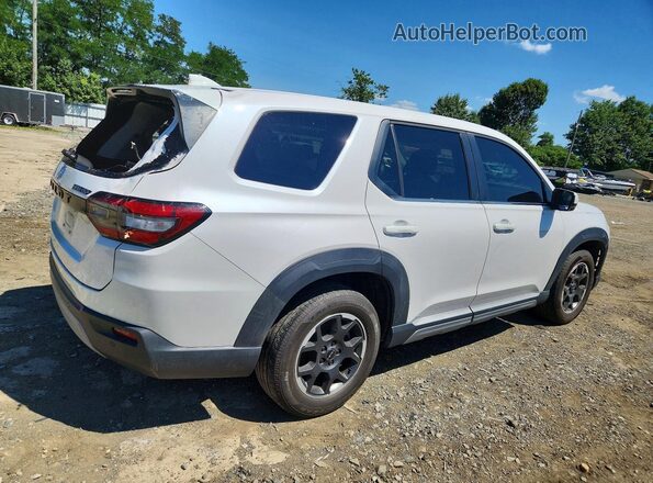 5FNYG1H40RB033414 2024 HONDA PILOT Белый Задняя правая четверть