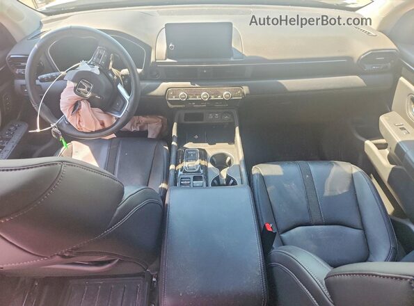 5FNYG1H46RB501940 2024 HONDA PILOT Белый Вид панели приборов