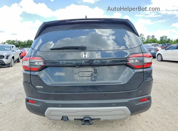 5FNYG1H50PB040367 2023 HONDA PILOT Black Հետևի տեսք