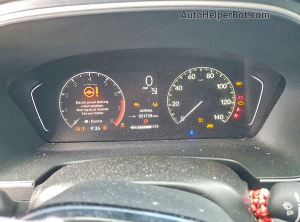 5FNYG1H50PB040367 2023 HONDA PILOT Black Սարքավորումների վահանակի տեսք