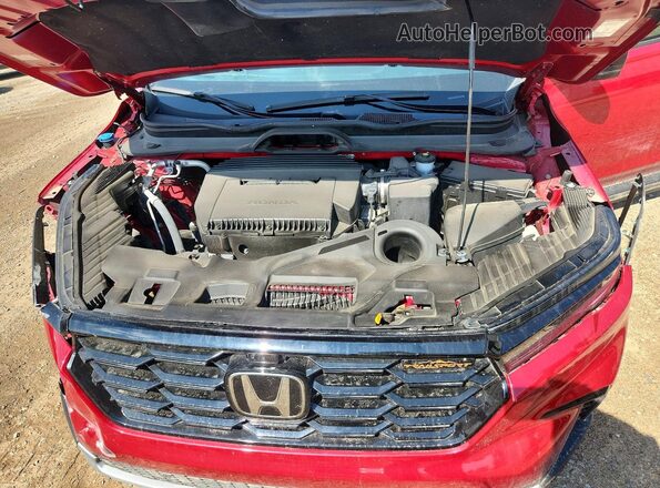 5FNYG1H60RB028019 2024 HONDA PILOT Red Widok komory silnika