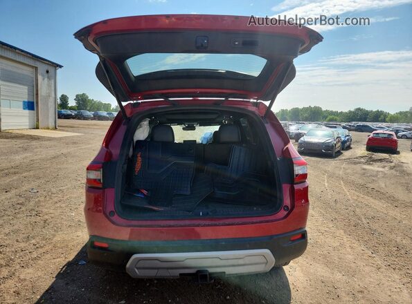 5FNYG1H60RB028019 2024 HONDA PILOT Red Widok z tyłu