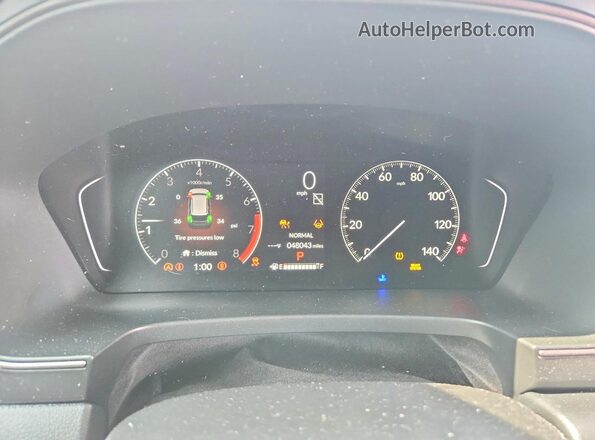 5FNYG1H63RB019573 2024 HONDA PILOT Серый Вид щитка приборов