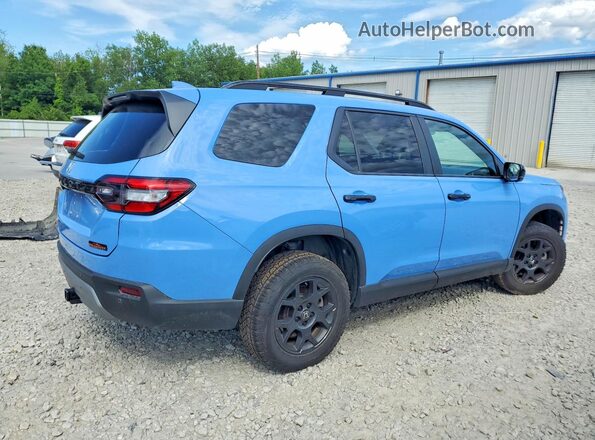 5FNYG1H65RB033796 2024 HONDA PILOT Blue Задня права чверть